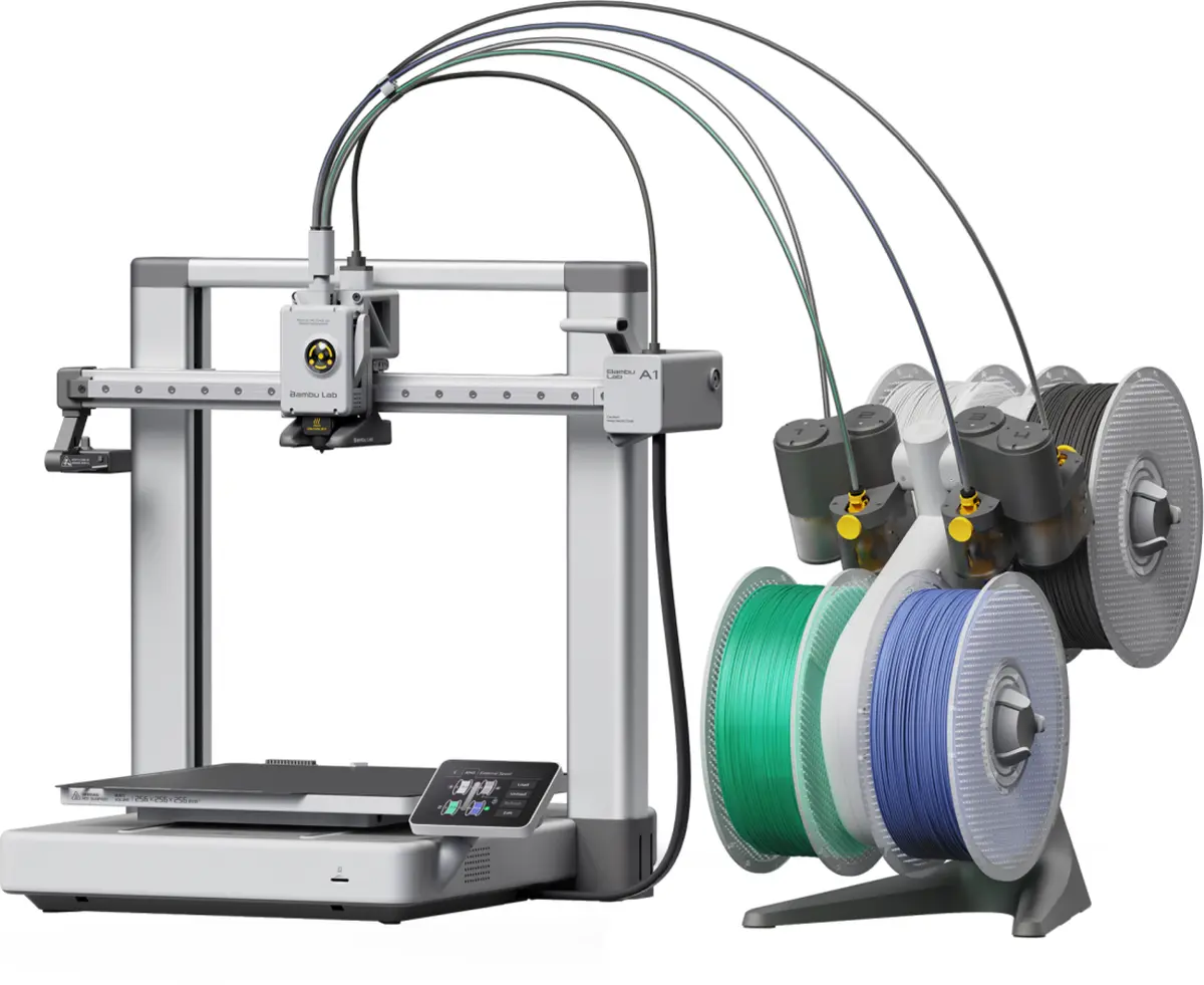 Impressora 3D Bambu Lab A1 Combo com AMS Lite